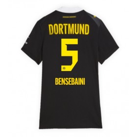 Borussia Dortmund Ramy Bensebaini #5 Borta Kläder Dam 2026-27 Kortärmad